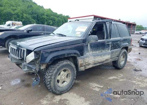 1997 Jeep Grand Cherokee Laredo/Tsi from USA, damaged, VIN 1J4GZ58S5VC530424